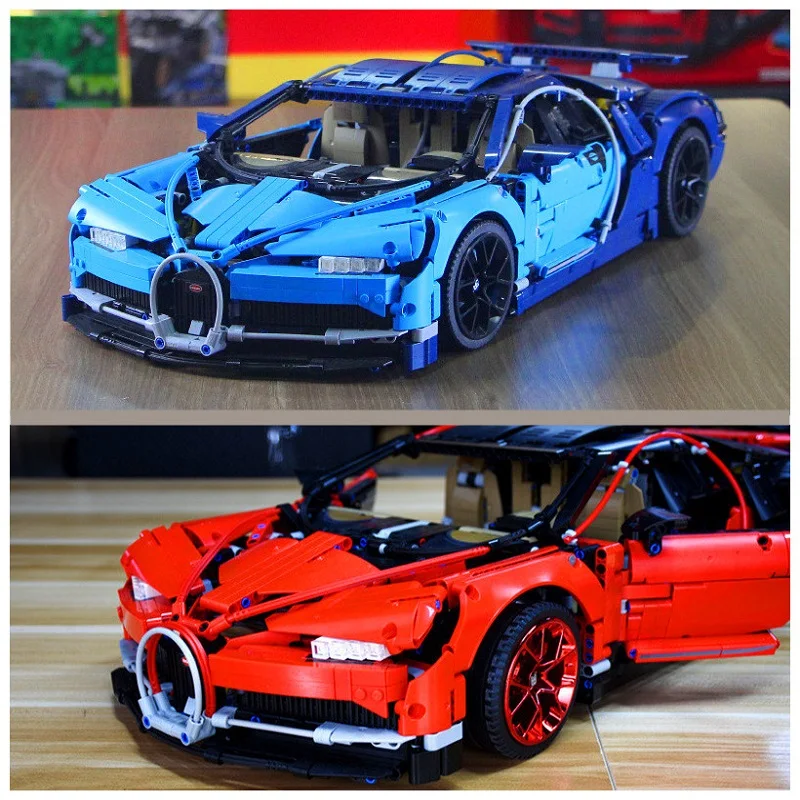 

20086 Technology Series Super Racing Car compatible 4789 42039 42056 42096 42083 Bugatti Chiron Technic Building Block Bricks