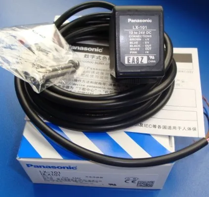 

Free shipping LX-111 LX-111-P LX-101 LX-101-P 100% New Original 3 Colors Led Detection Color Code Sensors