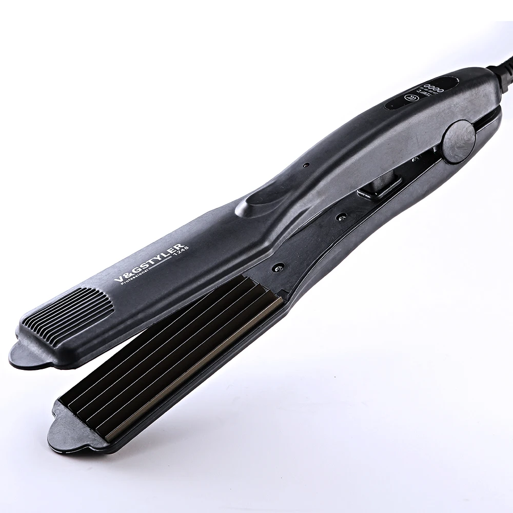 

Hair Curling iron Corn Electric Hair Curler Ceramic Straightener Electric Straightening Corrugated Curling Wand Styling Tools