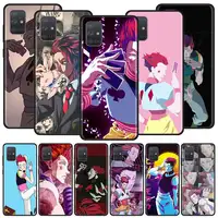Anime Hisoka Hunter Causa per Samsung Galaxy A50 A70 A70s A50s A40 A30 A20e A20s A10e A10 Nero Molle Del Telefono coque Borse