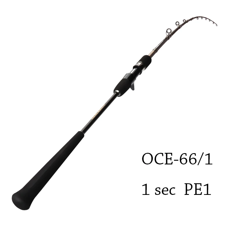 Offshore Jigging Rod 1.98m Jig Lure Rods Ocean Sea Boat Casting Fishing Slow Jigging Rod Tuna Fishing Rods Japan Fuji - Цвет: Белый