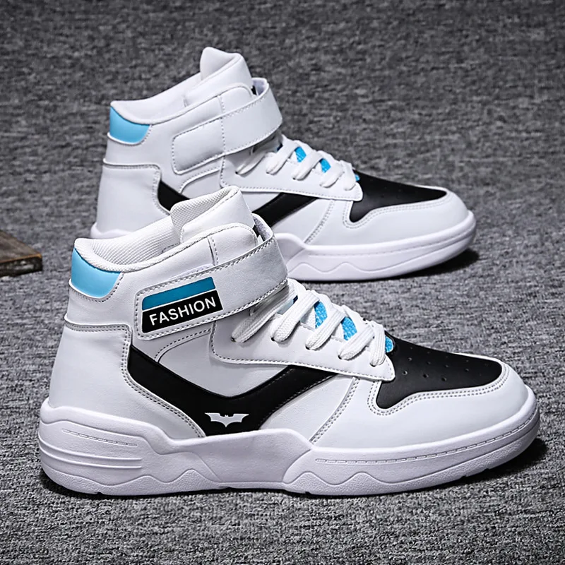 

High Shoes Men's Fashion Summer Breathable MEN'S SHOES 2019 New Style AJ1 Popular Brand Athletic Shoes Korean-style Trend Casual