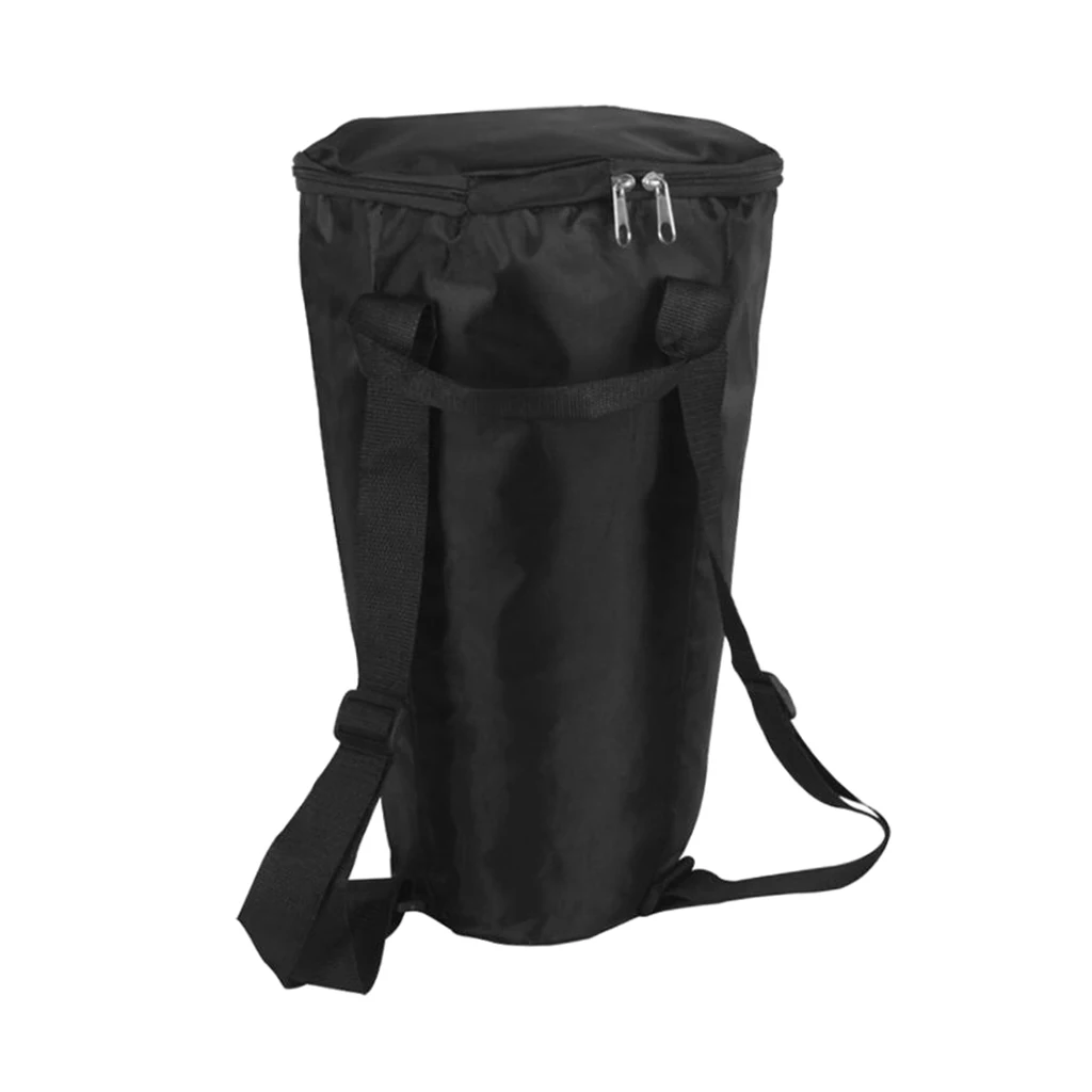 Прочный 8 дюймов Djembe сумка для хранения Африканский барабан Gig сумка рюкзак контейнер черный ударные инструменты