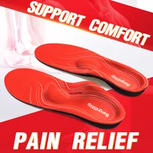 3angni Orthopedic Insoles Plantar Fasciitis Shoe Pads Arch Support Inserts From Flat Feet Insolent Orthotic Sole For Unisex