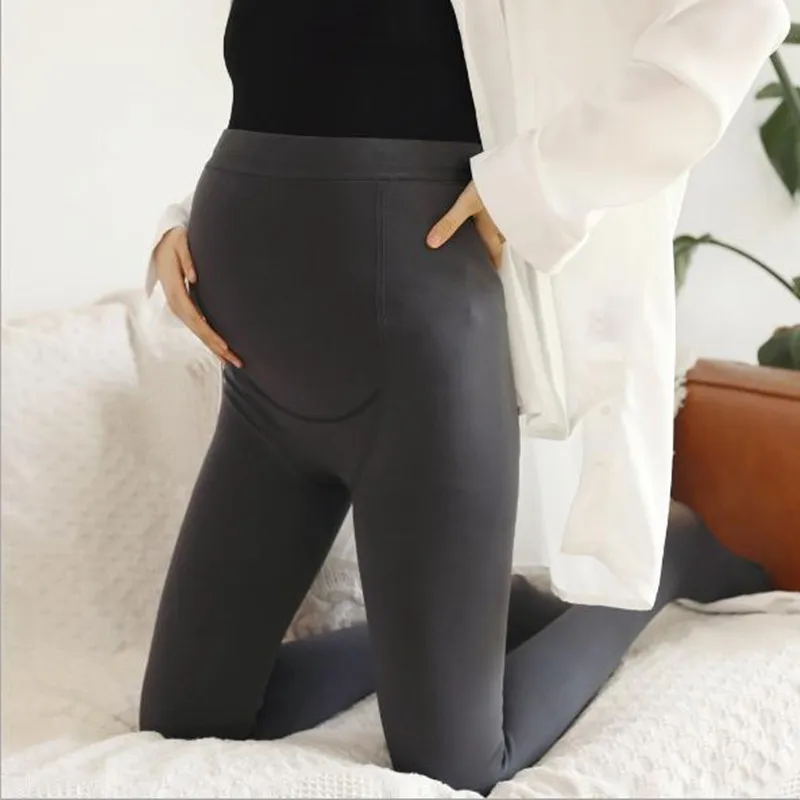 Pantimedias de maternidad de Cachemira, medias de terciopelo gruesas