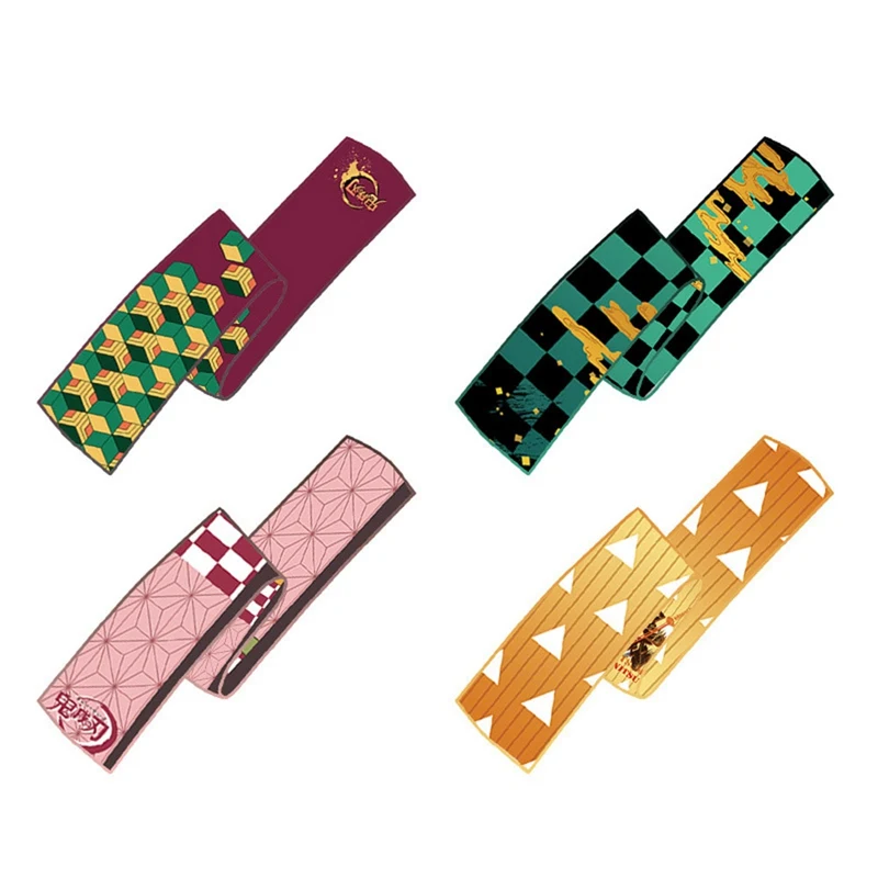 Winter Warm Scarves Anime Demon Slayer: Kimetsu no Yaiba Kamado Tanjirou Nezuko Cosplay Scarf
