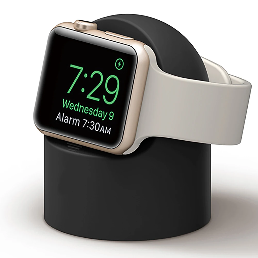 Зарядка для apple watch stand iWatch 5 4 3 2 1 Аксессуары для часов apple watch 44 мм 40 мм 42 мм 38 мм держатель для станции Черный Белый