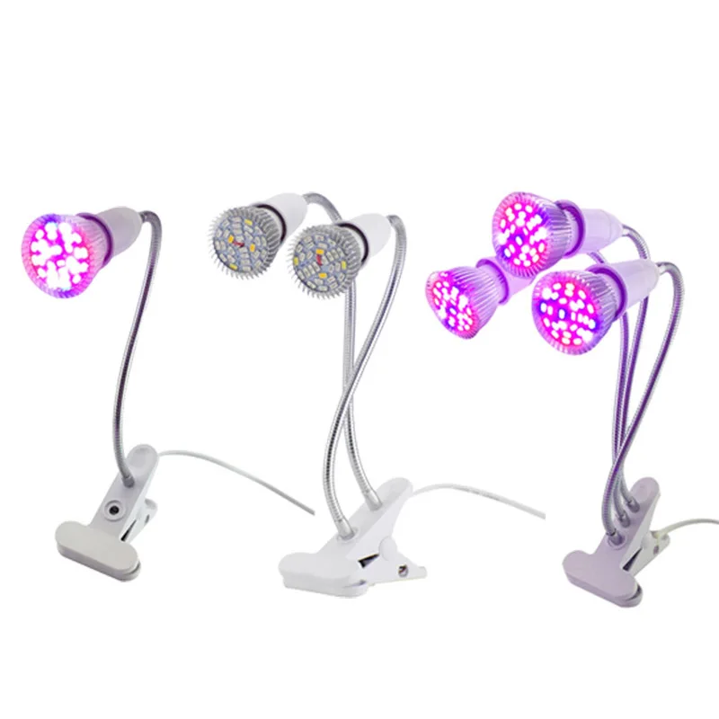 Plant grow Light 3 HEAD Full Spectrum box tent room phyto Lamps Indoor Greenhouse For Home