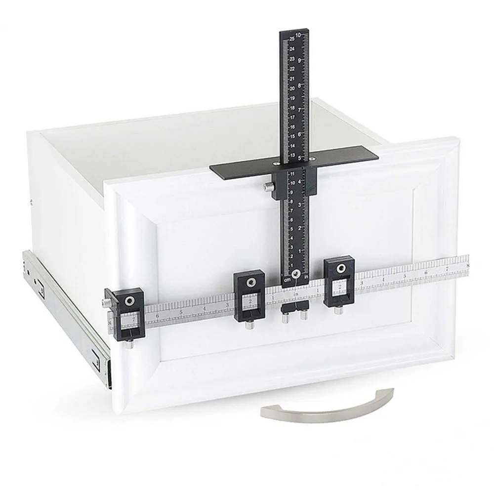 

Punch Locator Drill Guide Sleeve Cabinet Hardware Jig Pull Installation Tools