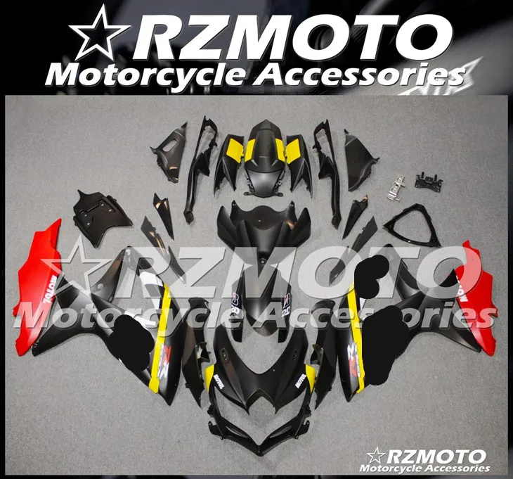 Новинка из АБС-пластика для мотоцикла обтекатель комплект для SUZUKI GSXR600 750 K8 2008-2010 год кузов литья под давлением Магазин № 1143