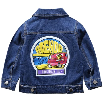 

Boys Denim Jacket 2020 Spring Autumn Jackets For Boys Coat Kids Outerwear Coats Baby Clothes Children Fashion Jacket 2-7 Year
