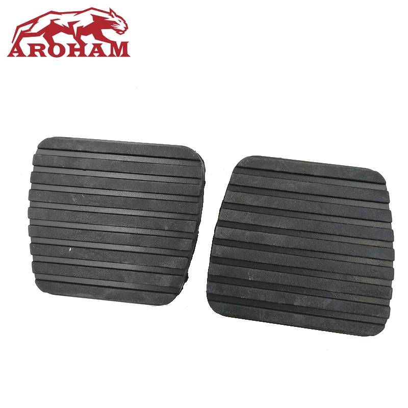 Replacement New Foot Brake And Clutch Pedal Cover Pad Rubbers For