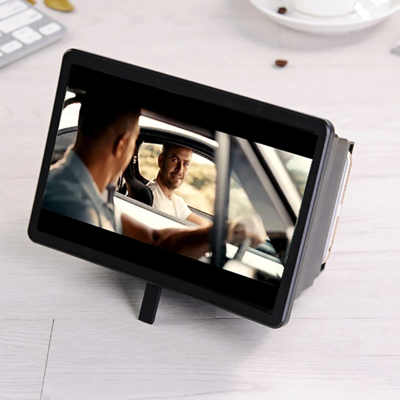 

3D Screen Magnifier Amplifier Mobile Screen Lightweight Telescopic Magnifying Glass Holiday Gifts Watch For Smart Phone