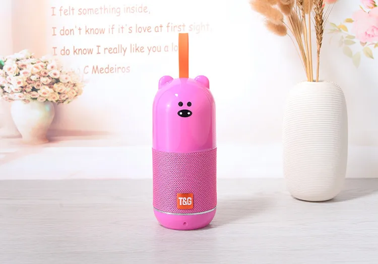 Jinreach TG502 беспроводной Bluetooth милый детский динамик мультфильм Открытый портативный Водонепроницаемый Колонка кукла подарок для мобильного телефона