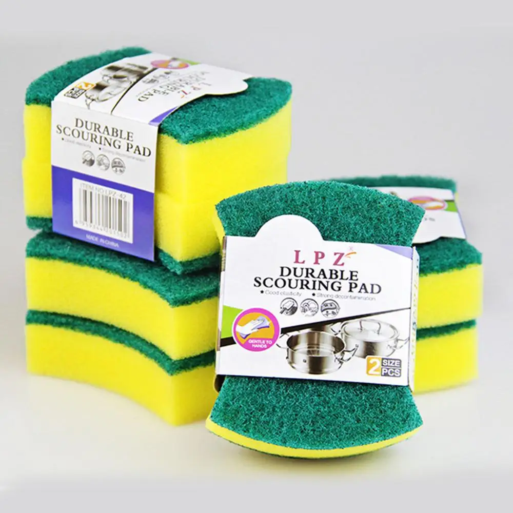 10PCS Multi-Use Heavy Duty Scrub Sponge Extra Thin Magic Cleaning Sponges Eraser Sponge For Kitchen Bathroom Furniture Clean