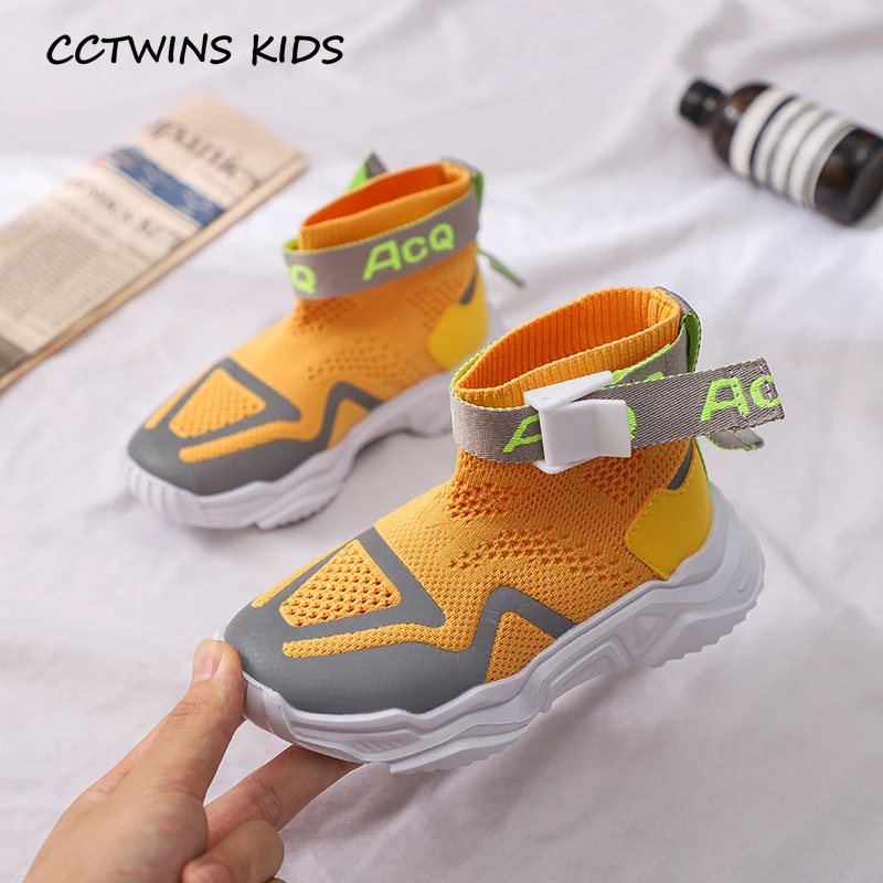 Детские кроссовки носки новинка 2019 осенняя модная повседневная спортивная обувь