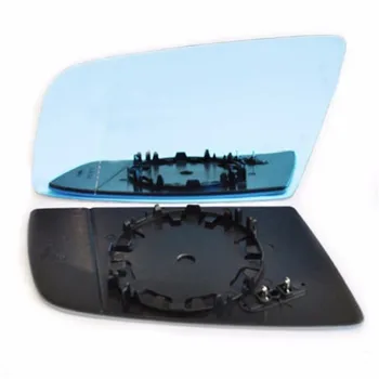 

Left Side Blue Heated Electric Wing Mirror Glass For BMW 5 E60 E61 2003-2010 / 6 Series E63 E64 2004-2011