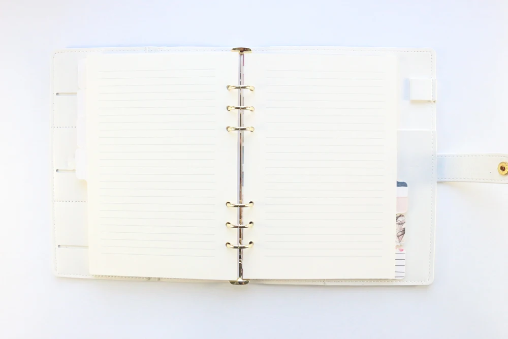Planner, Caderno Organizador, Artigos de papelaria, 6 Anéis, A5A6, 2021