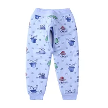 Детские Плотные хлопковые цельные брюки с хлопковой подкладкой в Антарктическом стиле для маленьких детей стеганые Детские подштанники, штаны с открытыми плечами(версия