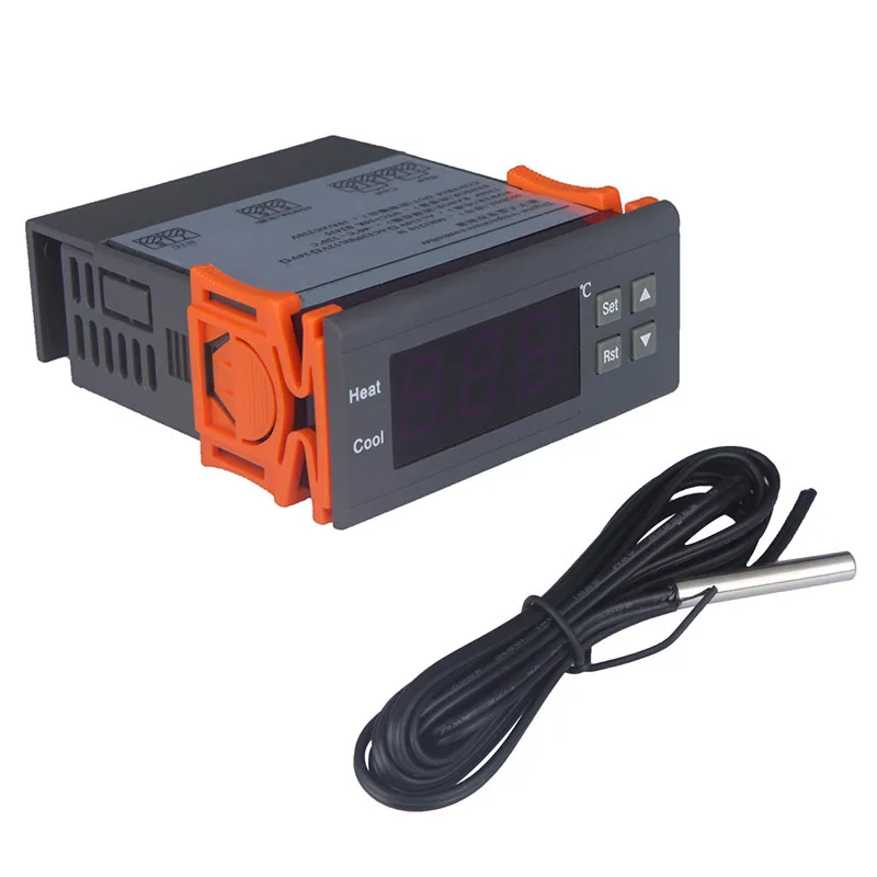 Digital Temperaturregler 55~120℃ Thermostat Temperatur Sensor Controller 12V