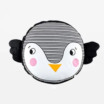 

Eco-Friendly Cotton Baby penguin lion Pillow Baby Bolster Cartoon Pattern Waist Cushion Kids Sleep Infant Room Decoration Gift