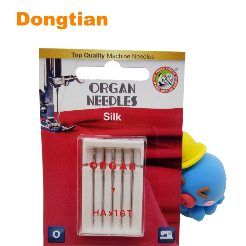 Organ Needles Sewing Machines Silk Sewing Machine Needles 5pcs/pack