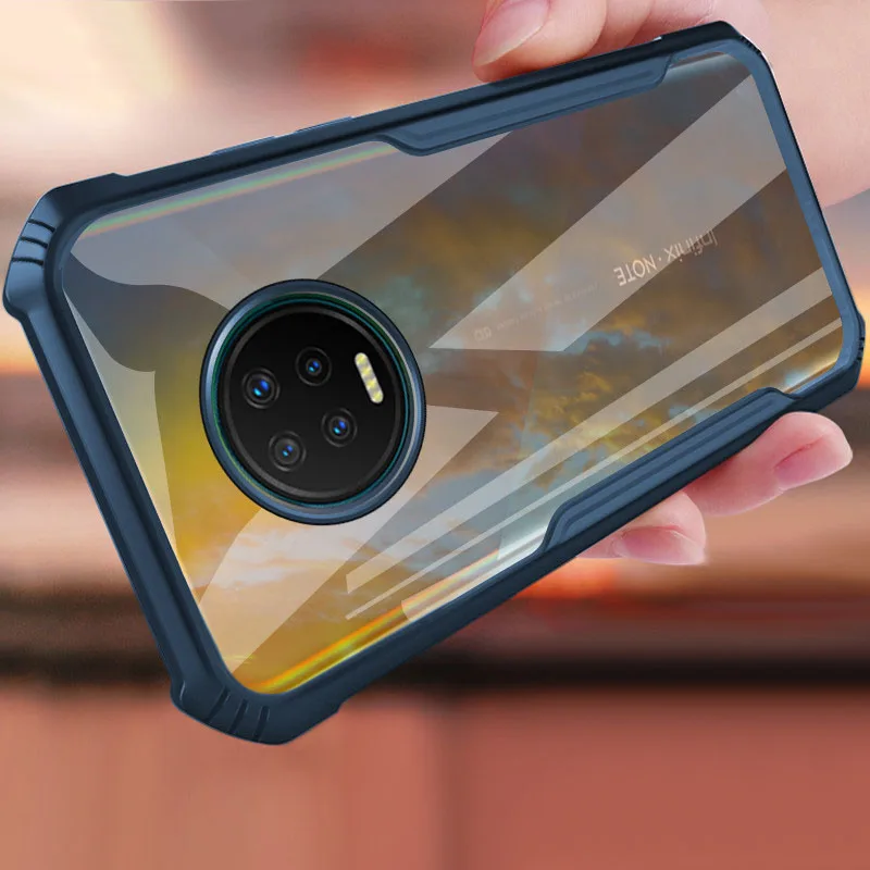 Для Infinix Note 7 Чехол оригинальный индивидуальный трендовый прозрачный
