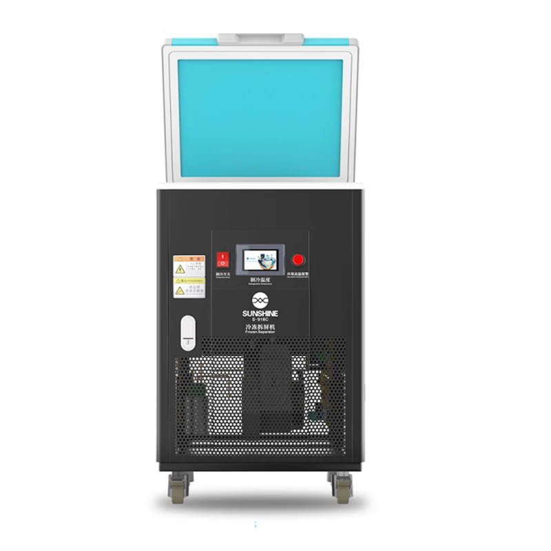  Big Power Frozen Separating Machine LCD Freezing Cooling Fast 15inch Freezer for Mobile Phone Table