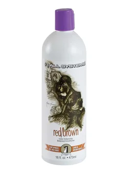 

# 1 ALL SYSTEMS # 1 ALL SYSTEMS COLOR BOTANICAL RED / BROWN toning conditioner for dogs and cats red-brown