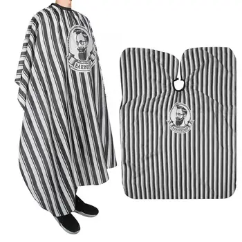

Fashion Striped Hair Dyeing Haircut Cloth Hairdressing Apron Styling Barber Beauty Salon Styling Accessory Hairdressing Tools