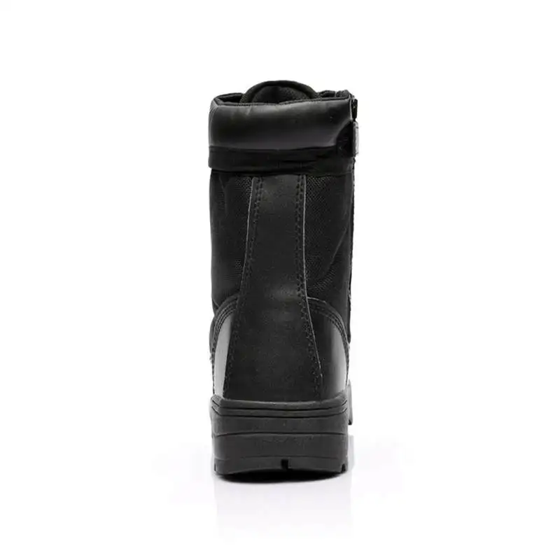  Men Tactical Boots Army Boots Men's Military Desert Waterproof Work Shoes Zipper Round Toe Shoes An