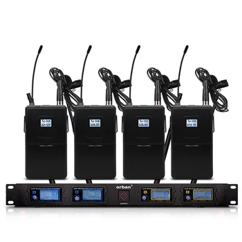 

Professional wireless microphone system lavalier microphone for church school stage performance microphone wireless
