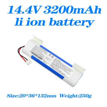 

LI-ion Battery Pack 14.4v 3200mah lithium Battery sweeper Cleaner 14.4v Battery for DJ35/36 DN55/520 DK33/35/36