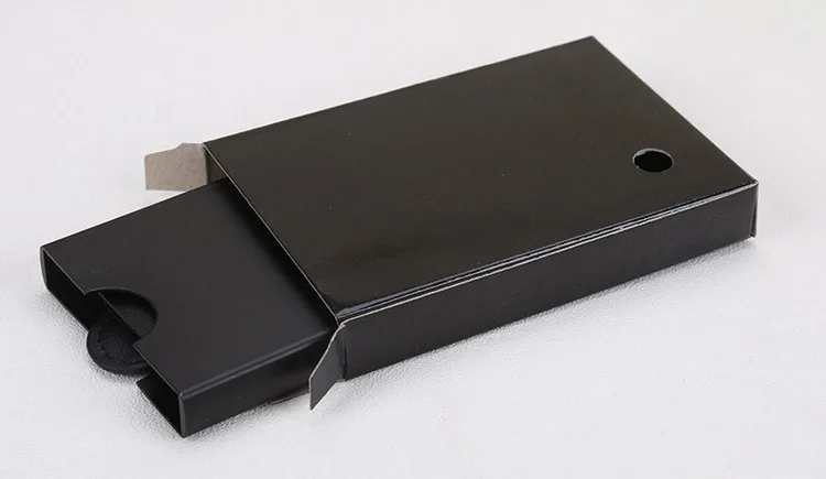 Rfid держатель для карт, тонкий выдвижной кошелек для мужчин и женщин, сумка для денег, Ретро стиль, тонкие Мини Маленькие смарт-кошельки, мужской кошелек, металлический кошелек для мужчин