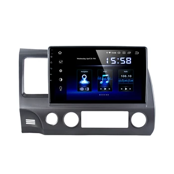 

Car GPS navigation for Honda Civic 2009 2010 2011 with Android 10 Car GPS Radio Player 1 Din 10.2" HD Screen