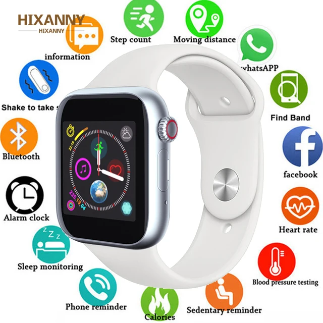

SmartWatch Men Women with SIM Card Camera Bluetooth Call Message Reminder Phone Watch For Apple Android