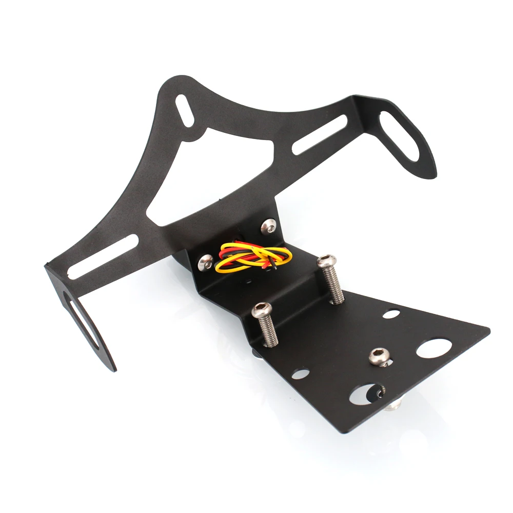 Motorcycle License Plate Holder Bracket Frame Tail Tidy Fender Eliminator For Honda CB650F CBR650F 2014 2015