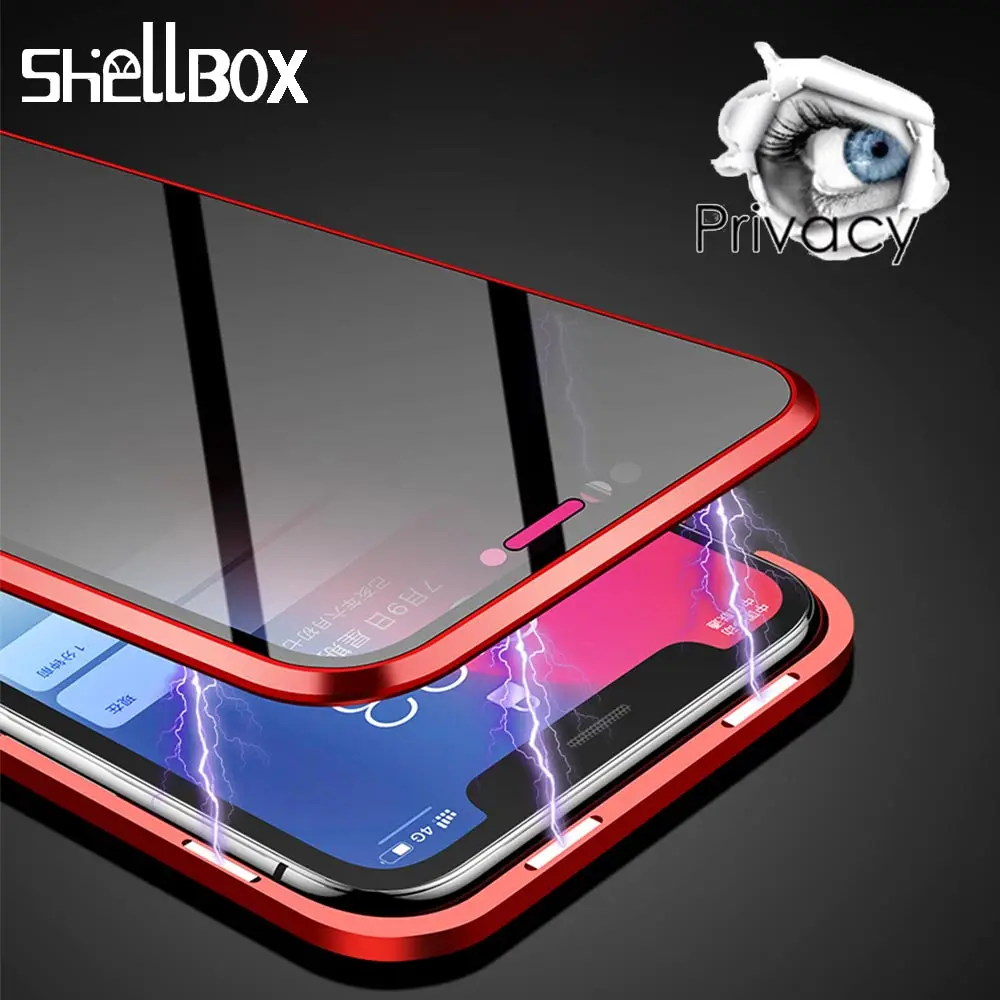 Защитный чехол из закаленного стекла для iPhone 11 Pro Max 7 8 Plus XR|Бамперы| |