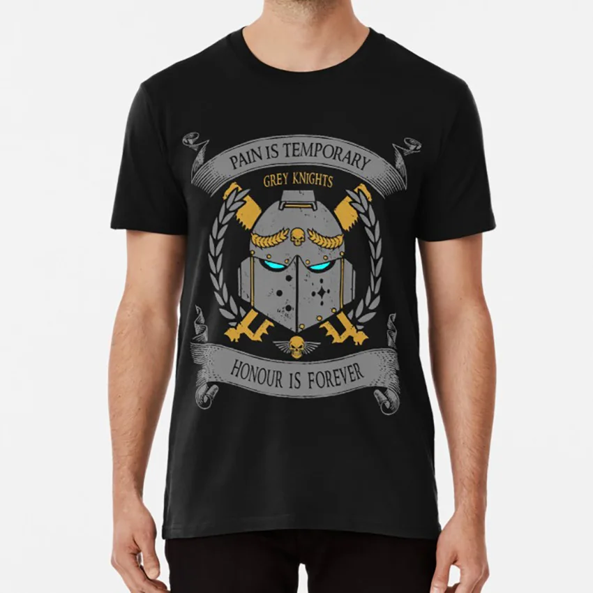 Черный Titan-HONOUR EDITION футболка wh40k astartes titan gray knights limited edition - Цвет: Черный