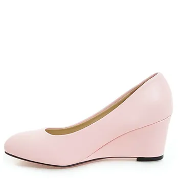 

YECHNE Fashion Women Hooks Wiggen Shoes Hook Women Stiletto Party Wedding Black Pumps Woman High Hooks White Size