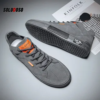 

Male Fashion Sneakers Outdoor Lace-up Mens Casual Shoes High top Men Loafers Footwear Classics Flats Trend Sneakers Board Shoes