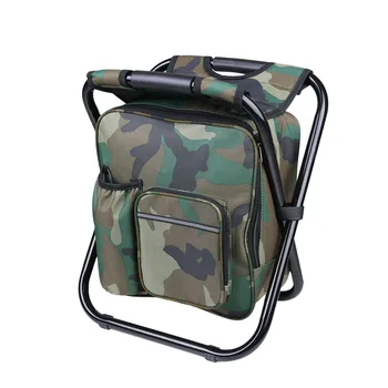 

1 Pc Folding Camping Chair With Sotrage Bag Outdoor Fishing Chair Waterproof Stool Hiking Seat For Fishing Camping Outdoors