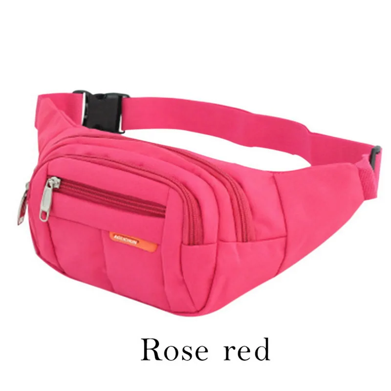 Fashion Leisure Waist Packs New Large Capacity Outdoor Sports Shoulder Bag Slung Waist Bag Multifunction Bag - Цвет: 9