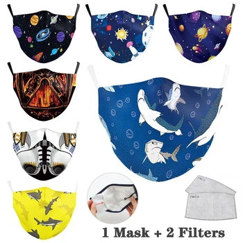 

Mascarillas Facemask Children Cotton with Filter Anti Masks Pm2.5 Filter Mask Pollution Face Mask Reusable Protective Facemask