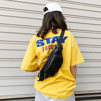 

ASDS-Women Bags PU Handbags Fashion Pure Color Bag Shoulder Crossbody Bag Chest Pack