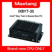 

Intel Bay Trail J1900 Embedded Industrial Mini Gaming PC, Fanless with 6 COM Port 2 LAN Mini Comput Support Win 10 Pro