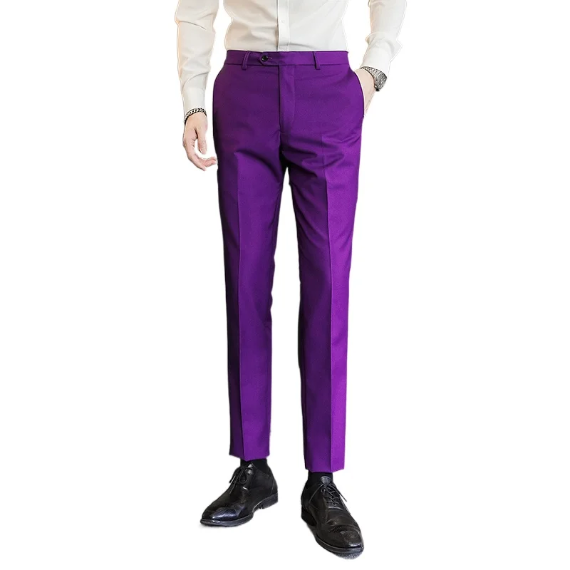 Men Formal Dress Trousers Big Size Man Slacks M-6XL men pants