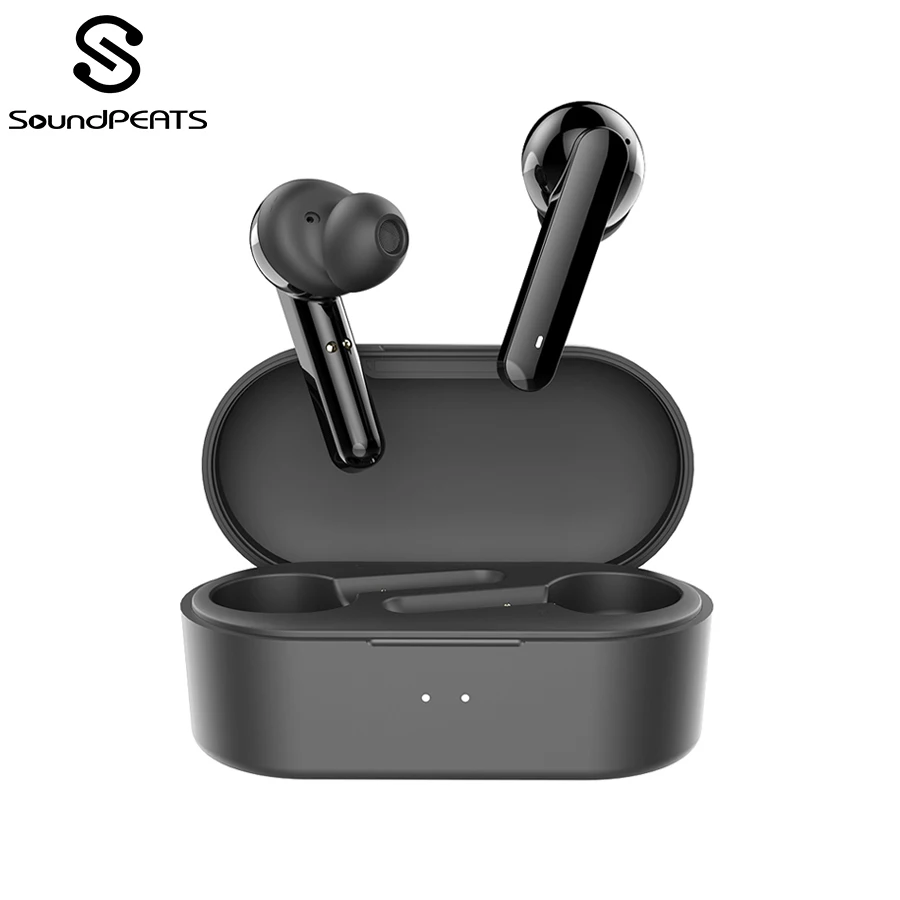 SoundPEATS True беспроводные наушники 5 0 Bluetooth наушники-вкладыши стерео с микрофоном