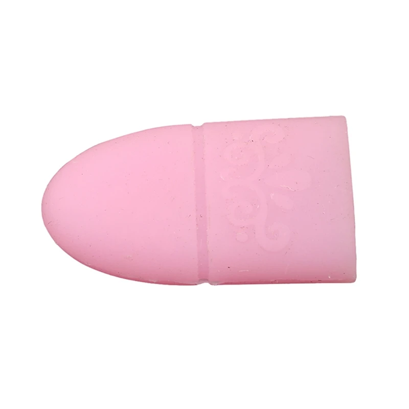 Nail Polish Remover Wraps 10PC Clip Soak Off Silicone Cap UV Gel Lak Remover Degreaser Cleaner Tips Fingers Cover Varnish Manicure