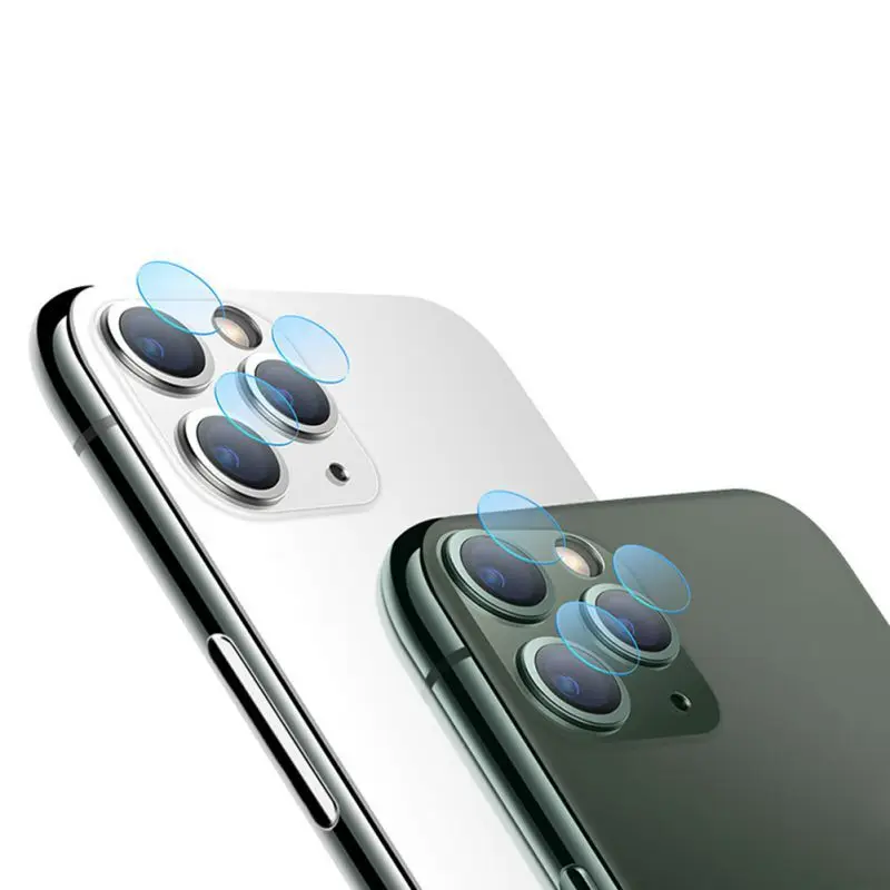 

Back Camera Lens Screen Protector for iPhone 11 pro Max Tempered Glass Film Protective Case with Storage box Cover Accessories